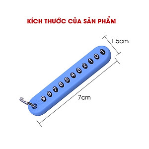 Móc khóa xe chống thất lạc TÂM LUÂN Chổi lau tẩm dầu - Hàng chính hãng