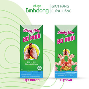 Thiên Môn Bổ Phổi Dược Bình Đông Chai 90ml dành cho Trẻ em – Giảm ho nhanh chóng, Bổ phổi thật hay