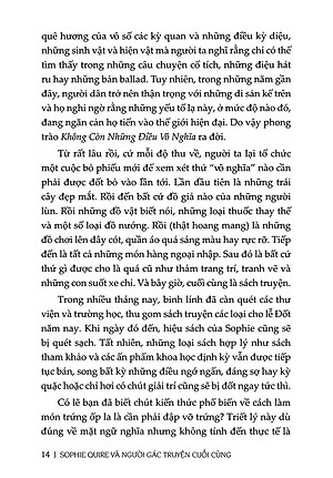 Sophie Quire Và Người Gác Truyện Cuối Cùng