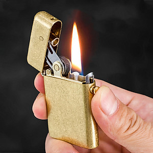 Vỏ Hột Quẹt Bật Lửa Xăng Zorro Z581 Thiết Kế Đánh Lửa Kiểu Mới - Dùng Xăng Bấc Đá Cao Cấp