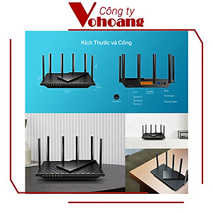 Bộ Phát Wifi 6 TP-Link Archer AX72 Gigabit Băng Tần Kép AX5400 - Hàng Chính Hãng