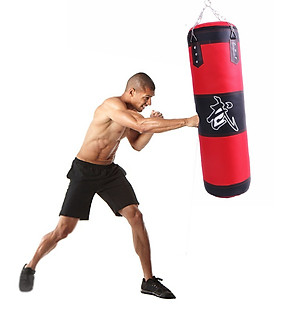 Vỏ Bao Cát Đấm Bốc 3 Lớp Cao Cấp – Vỏ Bao Cát Boxing Chính Hãng miDoctor, Trụ Đấm Bốc Treo