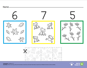Doodle Town Level 1 Math Skills Pad 2nd Edition