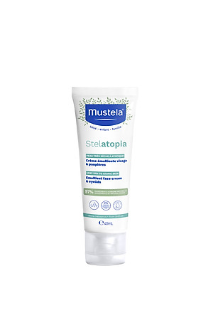 Kem Dưỡng Da Mặt Cho Trẻ Sơ Sinh Và Em Bé Da Chàm Thể Tạng Mustela (40ml)