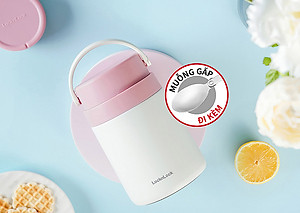 Hộp giữ nhiệt đựng đồ ăn có tay cầm Handle Food Jar LocknLock 700ml