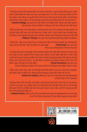 Sách Tư Duy Đặt Cược: Quyết Định Sáng Suốt Hơn Khi Không Có Đủ Thông Tin