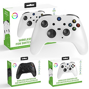 Gamepad tay game Không dây Bluetooth TS102 đa kết nối cho máy tính, laptop, smartphone, máy tính bảng hàng nhập khẩu
