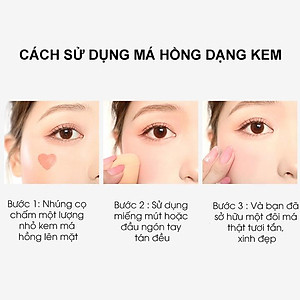 Má hồng dạng kem Chioture My Sweet Heart Blusher 5ml