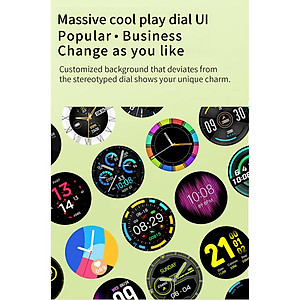 Bluetooth Smart Watch Fitness Tracker Sports Heart Rate Monitor for IOS