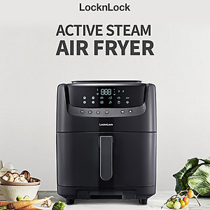 Nồi Chiên Không Dầu Kết Hợp Chức Năng Hấp Lock&Lock EJF881 (7 lít) - Hàng Chính Hãng