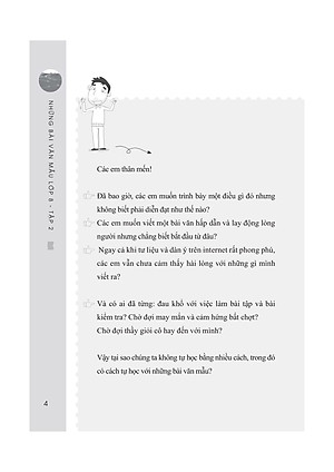 Sách Những Bài Văn Mẫu Lớp 8 (Tập 2)