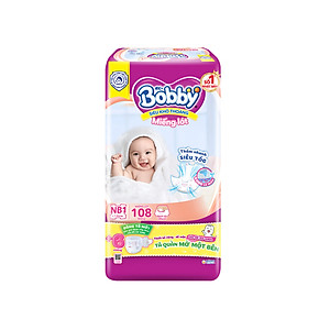 Miếng lót sơ sinh Bobby Newborn 1 - 108 miếng