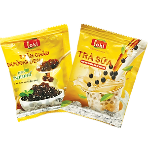 Trà sữa trân châu đường đen Yoki 400g