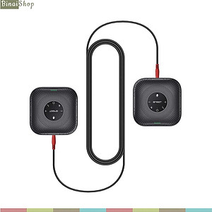 Emeet M0 Plus - Loa Kèm Micro Họp Trực Tuyến, VoiceIA 4.2, Bluetooth 5.0, Âm Thanh Full Duplex Cho Nhóm 8 Người - Hàng chính hãng