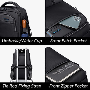 Balo học sinh Arctic Hunter chất liệu Oxford chống nước, có cổng USB - B00477