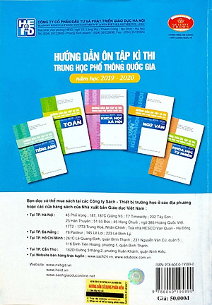 Hướng Dẫn Ôn Tập Kì Thi THPT Quốc Gia Năm Học 2019 - 2020 Môn Ngữ Văn