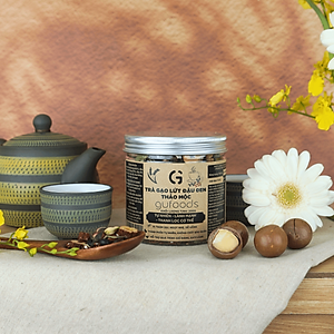 Trà gạo lứt đậu đen thanh nhiệt GUfoods - Tự nhiên, Healthy, Thanh lọc cơ thể, Mát gan, Cải thiện giấc ngủ, Đa dạng hương vị