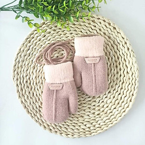 Bao tay len bé trai bé gái, găng tay gang tay đeo cỗ giữ ấm mùa đông cho bé