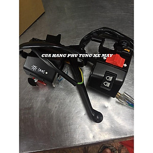 Bộ cùm công tắc cho xe Dream, Super Dream - 2 bên