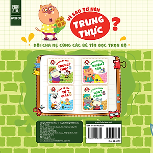 Sách WOLFOO EQ - VÌ SAO TỚ NÊN TRUNG THỰC