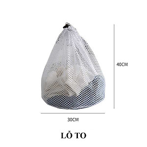 Túi giặt đồ máy giặt cao cấp 3 lớp dày dặn, túi lưới giặt quần áo, áo ngực, quần lót, vớ có khóa kéo chắc chắn
