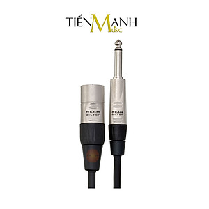 Dây Cáp Loa Kiểm Âm Hosa Pro Balanced Rean by Neutrik XLR Canon Đực sang 6ly Stereo TRS Dài 0.45m, 0.9m, 1.5m, 3m, 6m HSX-001.5, HSX-003, HSX-005, HSX-010, HSX-020 Cable 1/4 in to XLR3M Hàng Chính Hãng