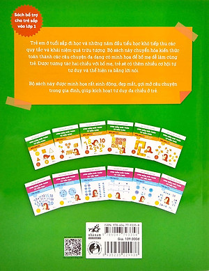 Sách Ươm Mầm Giỏi Toán Từ Mẫu Giáo - Mẫu Giáo 5- Vui Học Trục Số Và Hình Khối