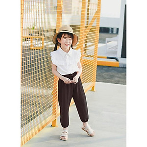 Quần Harem - quần dài bo gấu cho bé gái nhiều màu size từ 3 đến 7 tuổi (12 - 30kg)