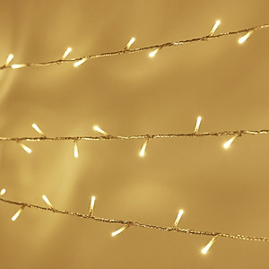 Dây Đèn LED Đom Đóm Fairy Light Trang Trí Ngoài Trời Chống Nước, Nhiều Chế Độ Sáng