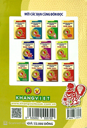 Sách Tìm Hiểu Tính Cách Con Người Qua Năm Sinh Tuổi Dậu