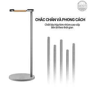 Kệ Nhôm Để Tai Nghe, Giá Đỡ Treo Headphone Besti, Hợp Kim Nhôm Cao Cấp Kiểu Dáng Sang Trọng Để Bàn - Hàng Chính Hãng