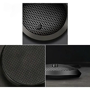 Micro thu âm đa hướng 360 độ để bàn dùng cho họp hội nghị trực tuyến chân cắm USB có LED- hàng nhập khẩu