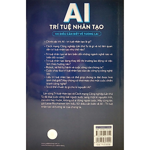 Sách AI - Trí Tuệ Nhân Tạo - 101 Điều Cần Biết Về Tương Lai