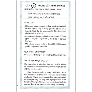 Sách Thử Thách 52 Nghề - Mỗi Tuần 1 Nghề Bạn Có Dám Không?