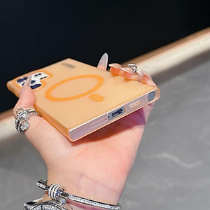 Ốp Lưng Ch Samsung Galaxy S25 Ultra / S24 Ultra / S23 Ultra / S22 Ultra / S21 Ultra Syndee Nhựa Cứng Mờ Siêu Mỏng Có Từ Tính