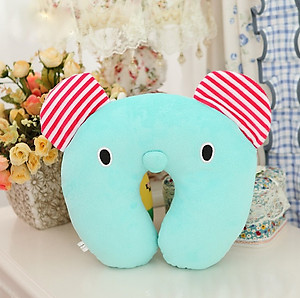 Gối Kê Cỗ Chữ U Hình Con Vật Ngộ Nghĩnh Cho Nhân Viên Văn Phòng - Giao Ngẫu Nhiên