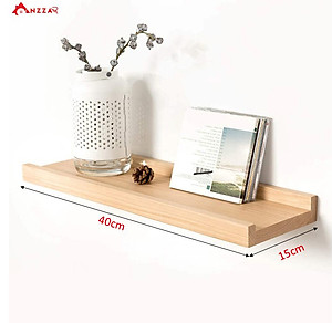 Kệ gỗ treo tường, kệ gỗ trang trí Anzzar nhiều kích thước