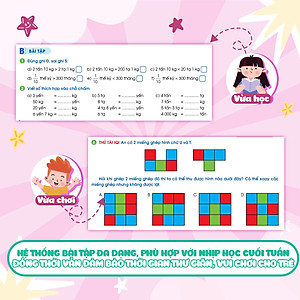 Sách Phiếu bài tập cuối tuần Toán lớp 4