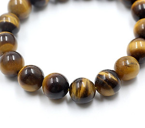 Vòng Tay Đá Mắt Hổ Vàng 10MM