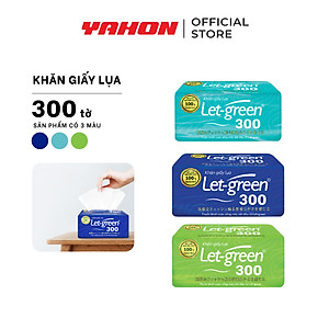 Combo Bao Khăn Giấy Lụa LET-GREEN, 300 Tờ/Bao