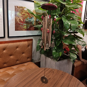 Chuông gió phong thủy 4 thanh may mắn