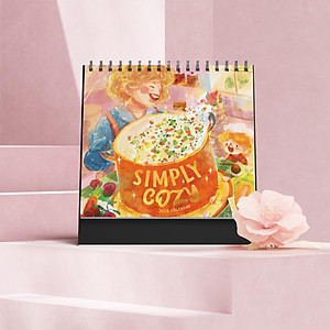 Lịch Bàn 2026 - Simply Cozy - SDstationery 2026-SD-LBA