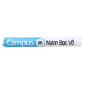 Combo 2 cuộn bọc vở nylon khổ B5 Campus NC-NTB-10-3