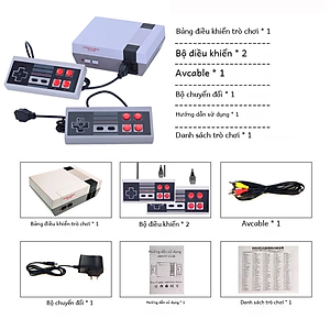 Máy chơi game NES classic 620 trò chơi cổ điển, máy chơi game 4 nút cổ điển Đầu Ra AV - Hàng nhập khẩu