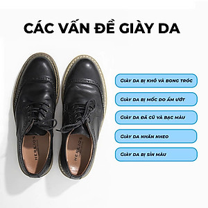 Xi Đánh Bóng Giày Da Làm Bóng Nhanh Đồ Da, Xi Kem Dưỡng Da Có Đầu Mút Hỗ Trợ MÀU ĐEN 1 HỘP