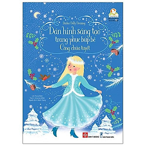Sticker Dolly Dressing - Dán Hình Sáng Tạo Trang Phục Búp Bê - Công Chúa Tuyết
