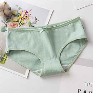 COMBO 10 QUẦN LÓT NỮ CAO CẤP, QUẦN CHIP CHẤT LIỆU VẢI COTTON NGĂN MÙI, KHÁNG KHUẨN THẤM HÚT MỒ HÔI L-2970