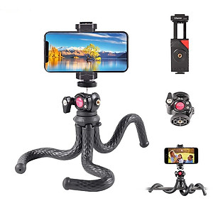 Ulanzi U-SELECT FT-01 - Tripod Bạch Tuộc Xoay 360° Cho Smartphone, Gopro, Máy Ảnh, Tải Trọng 2 Kg - Hàng Chính Hãng