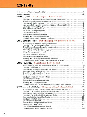 Q: Skills For Success: Level 5: Listening And Speaking Student Book With iQ Online Practice - 3rd Edition
