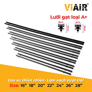 Combo 2 Lưỡi Gạt Mưa Loại A VIAIR R15 (24 Inch/600 mm)